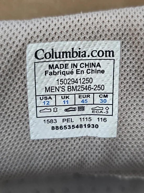 Columbia PFG Light Tan Mesh-Trim Boat Shoe - Picture 9 of 9
